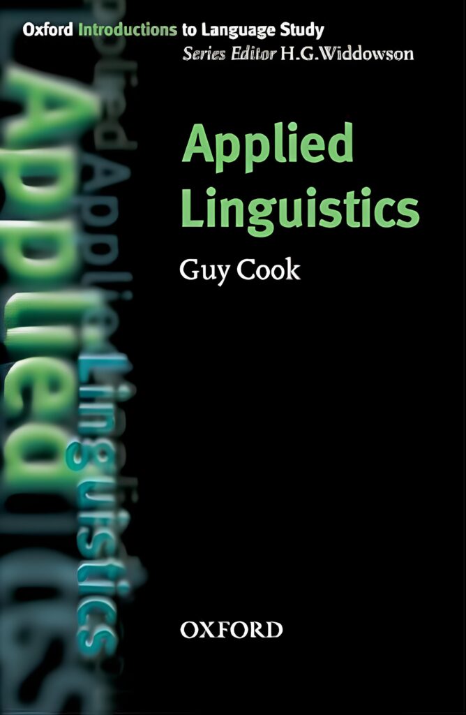 Applied Linguistics (Oxford Introduction to Language Study Series)